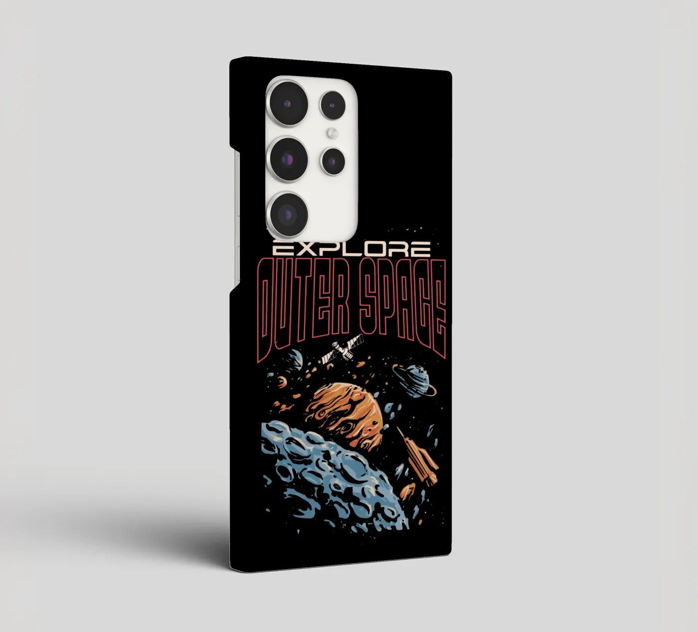 Explore outer space samsung phone case by Gunawan Rb