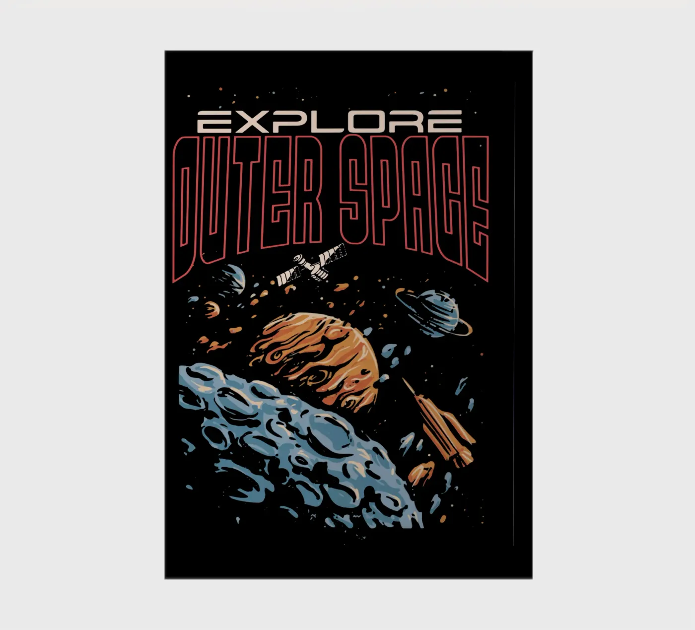 Esplorare lo spazio esterno diario da Gunawan Rb