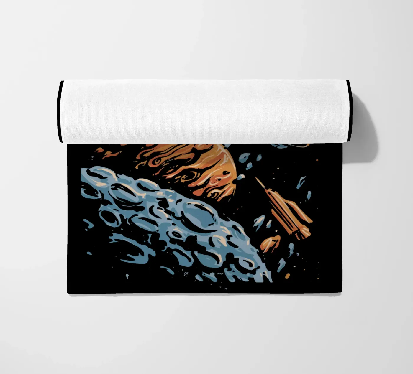 Explore outer space Strandtuch von Gunawan Rb