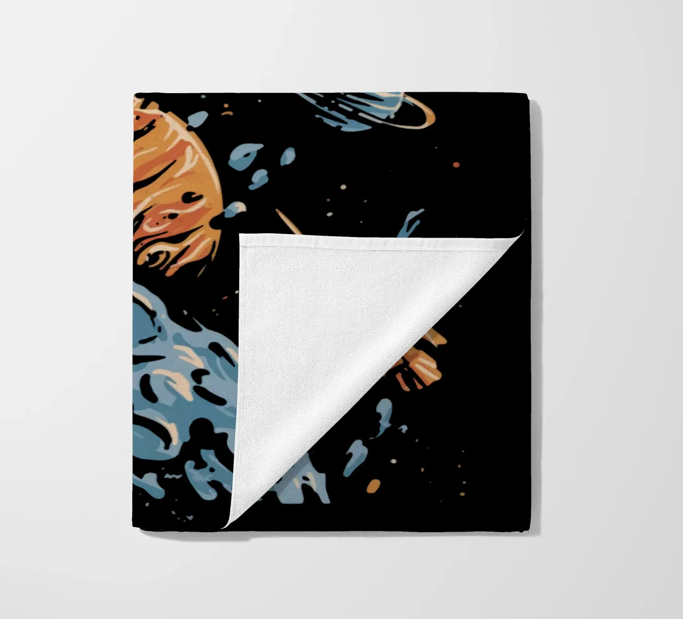 Explore outer space Strandtuch von Gunawan Rb