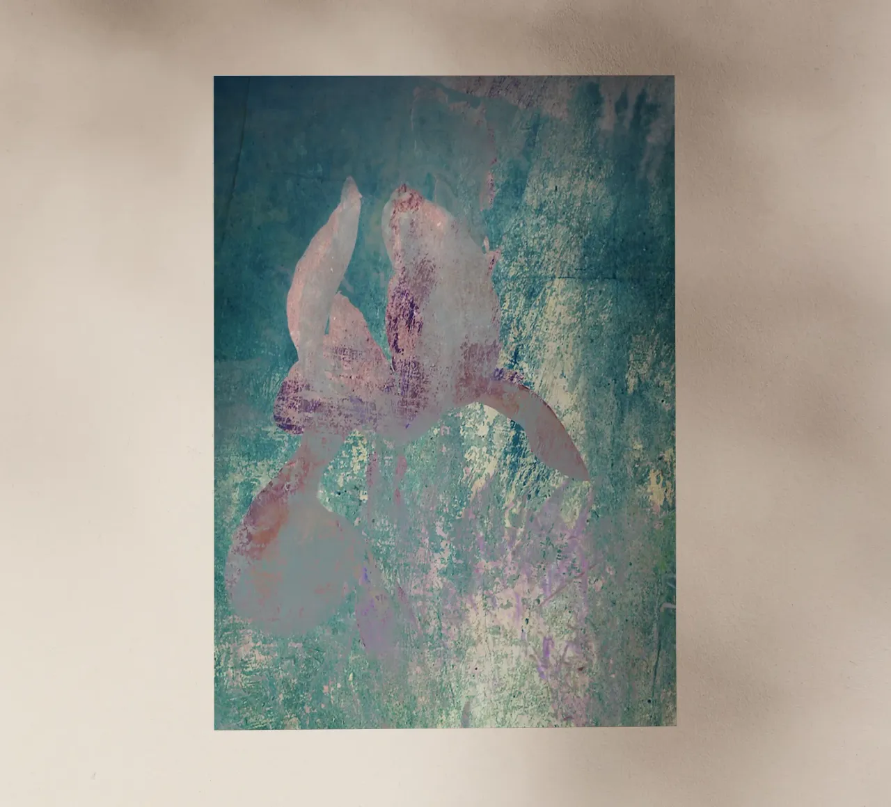 Iris dipinta pellicola backlit da ArtSkratches