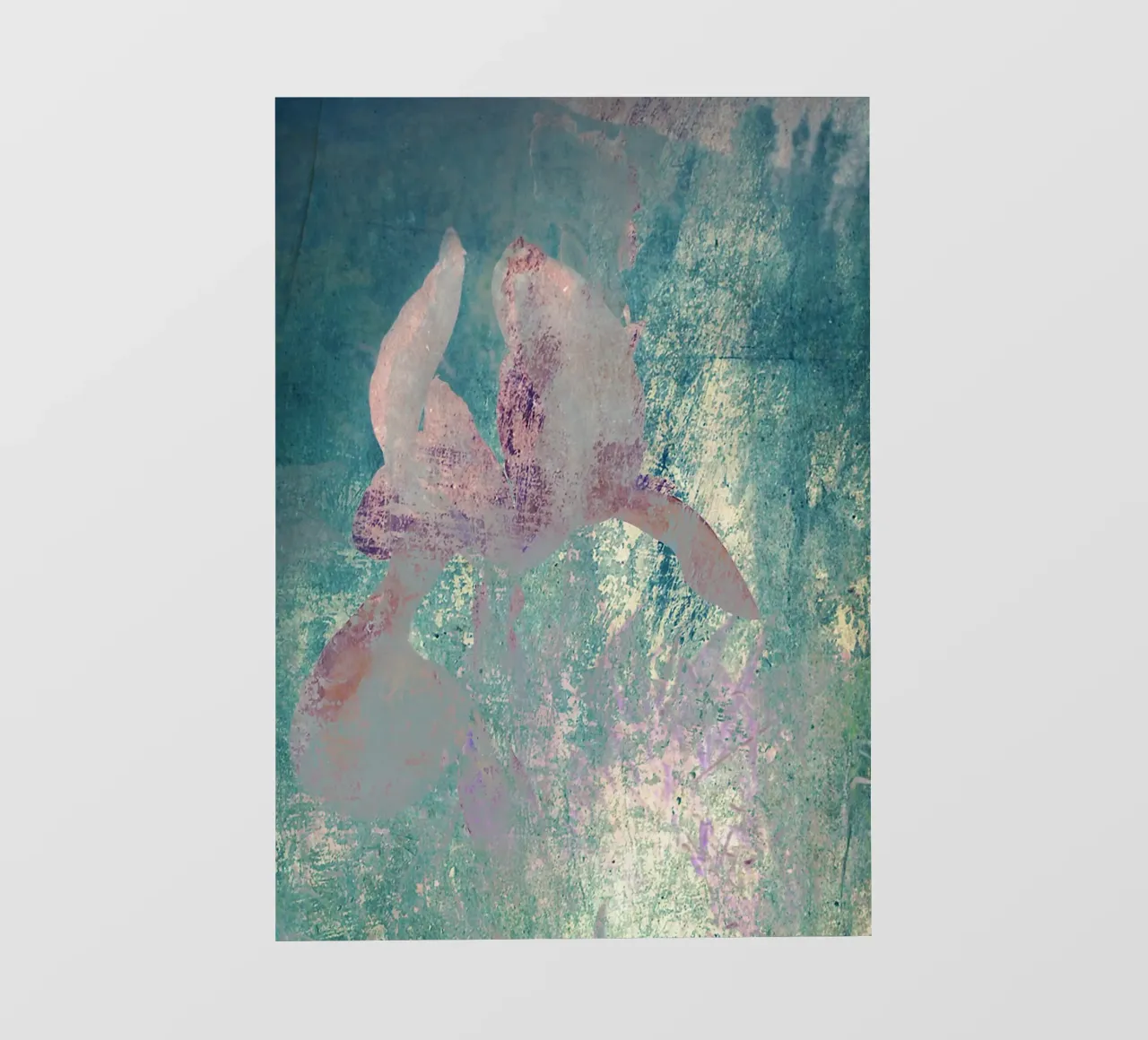 Iris dipinta pellicola backlit da ArtSkratches