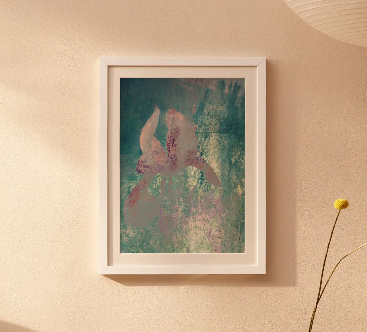 Painted Iris poster by ArtSkratches