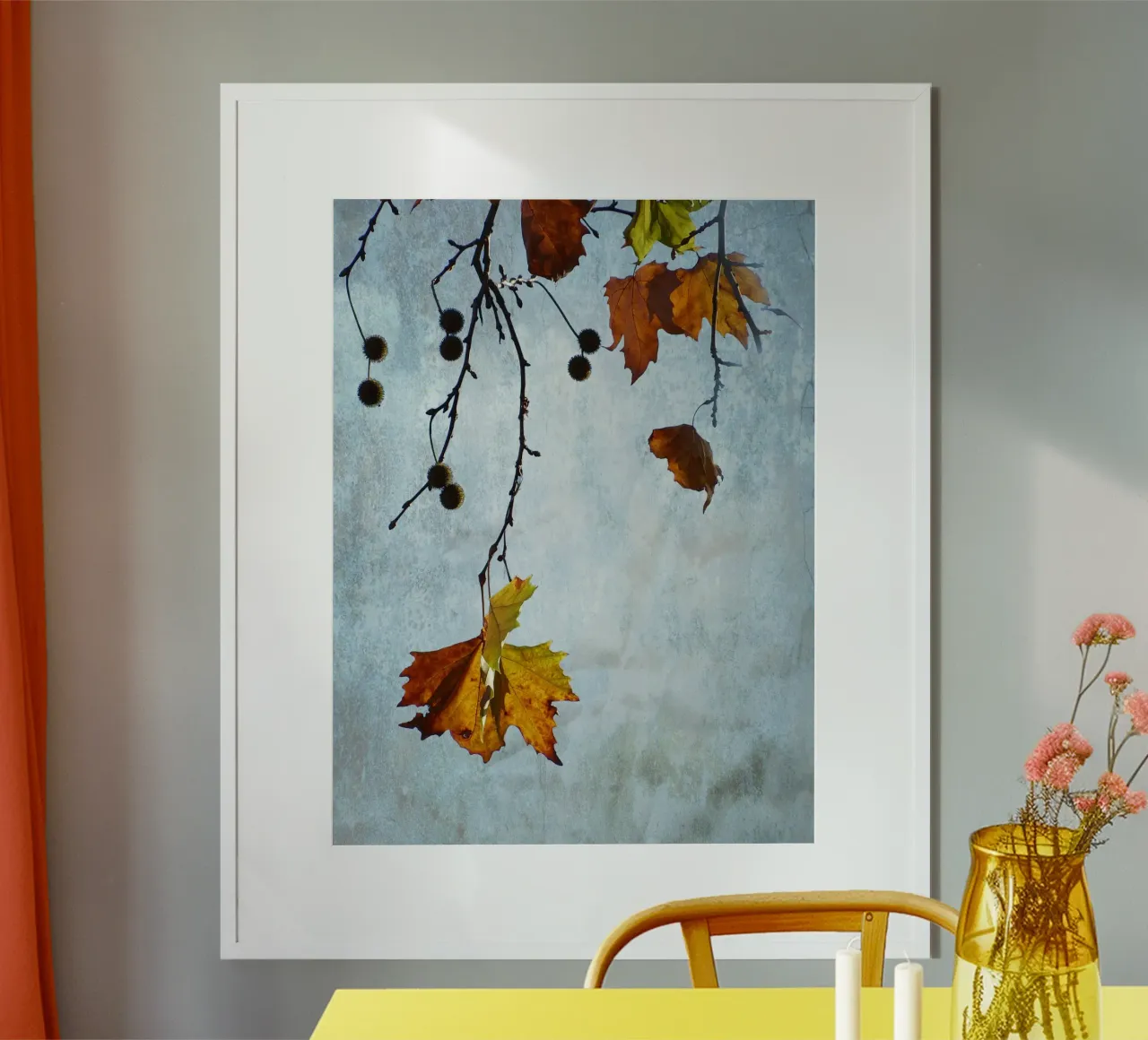 Plane Tree in Fall carta hahnemühle da ArtSkratches