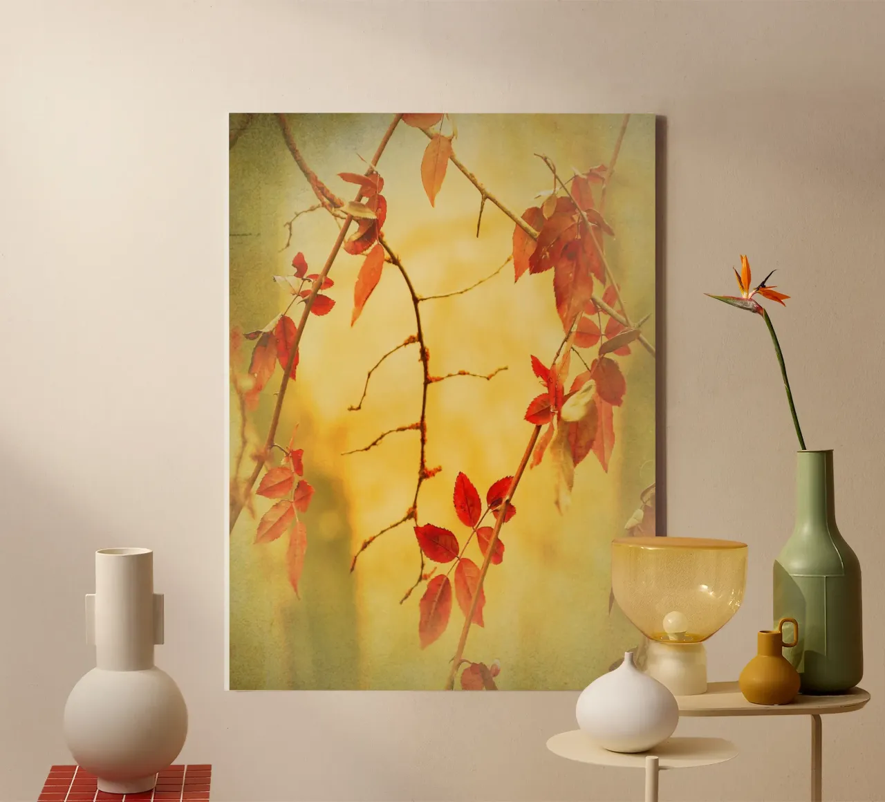 Fiamme d'autunno tela da ArtSkratches