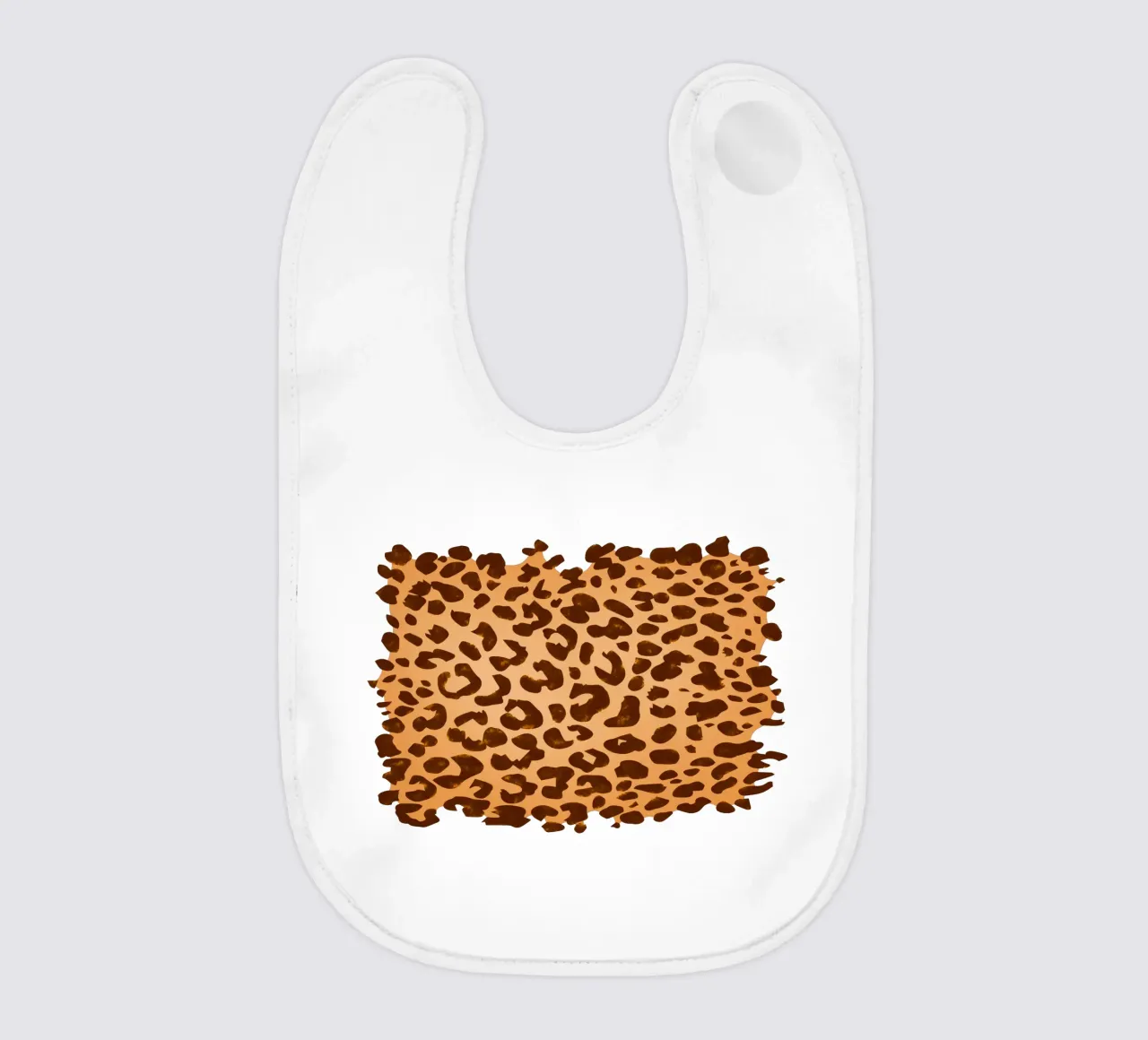 Classico marrone con stampa leopardo selvaggio bavaglino da SilverPegasus_second_shop