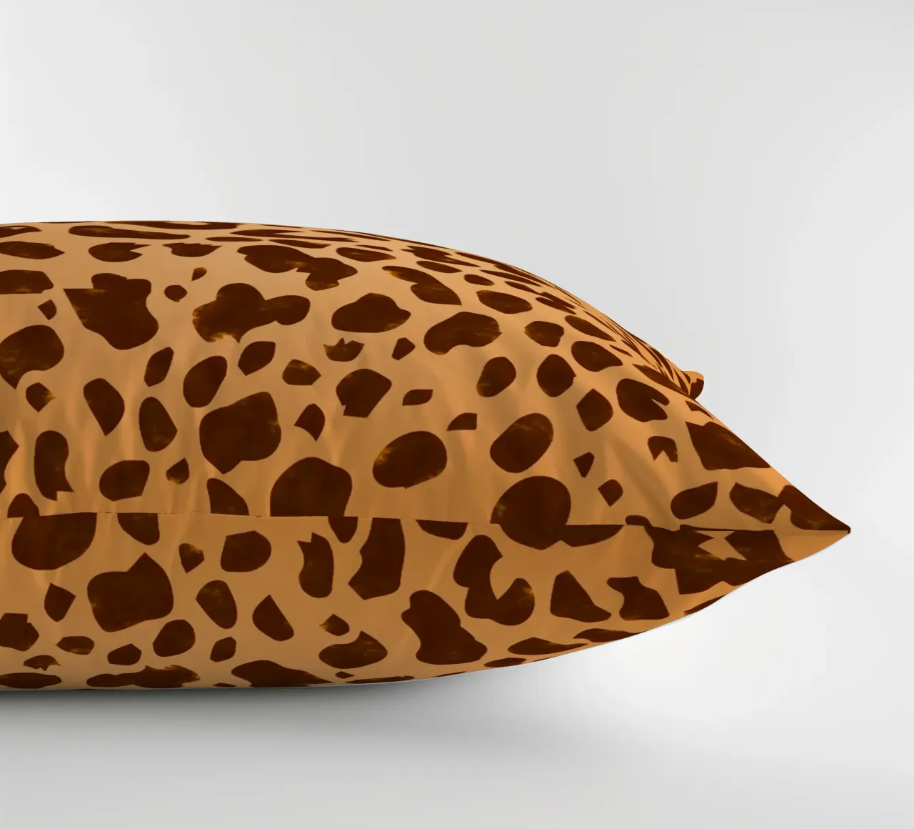 Classico marrone con stampa leopardo selvaggio cuscino da SilverPegasus_second_shop