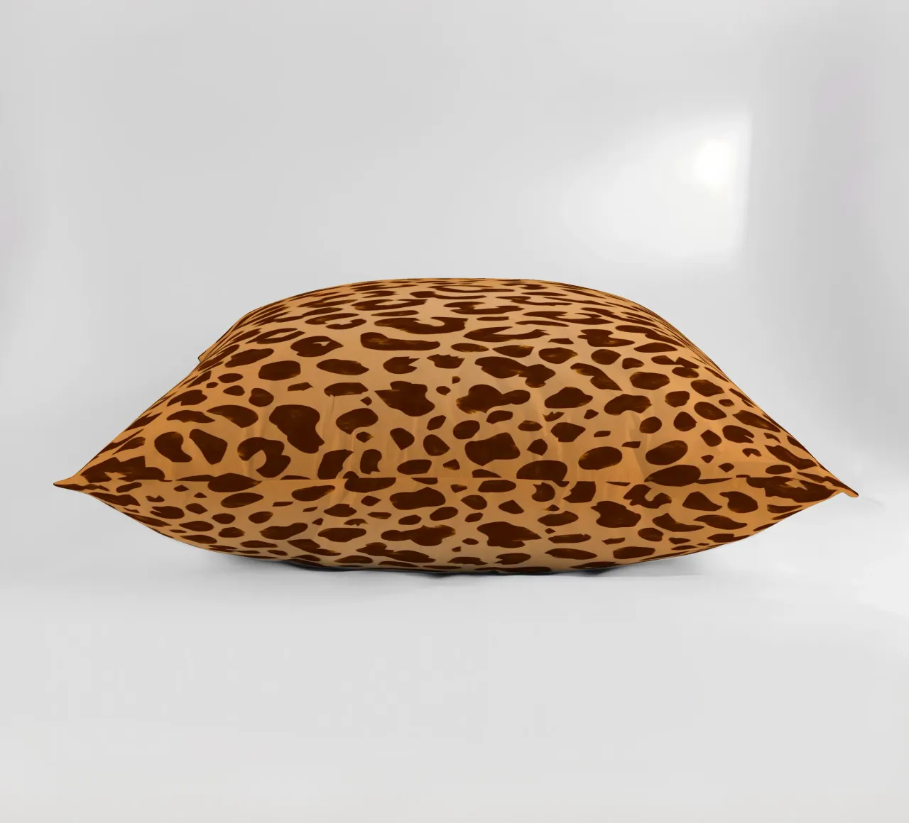 Classico marrone con stampa leopardo selvaggio cuscino da SilverPegasus_second_shop
