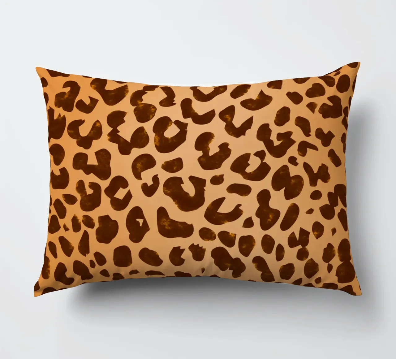 Classico marrone con stampa leopardo selvaggio cuscino da SilverPegasus_second_shop