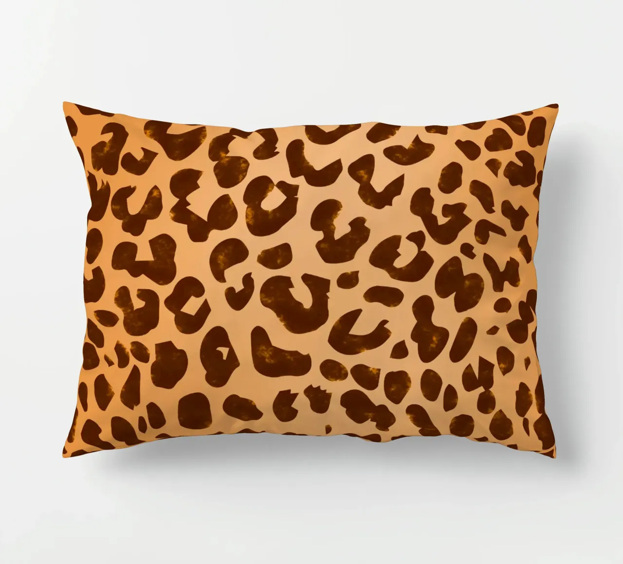 Classico marrone con stampa leopardo selvaggio cuscino da SilverPegasus_second_shop