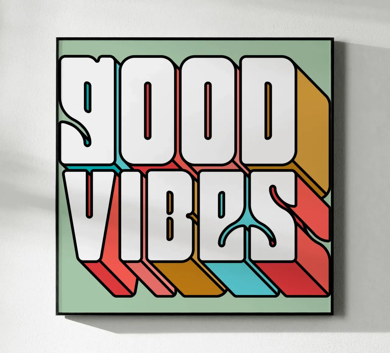 Good Vibes plexiglass da Gunawan Rb
