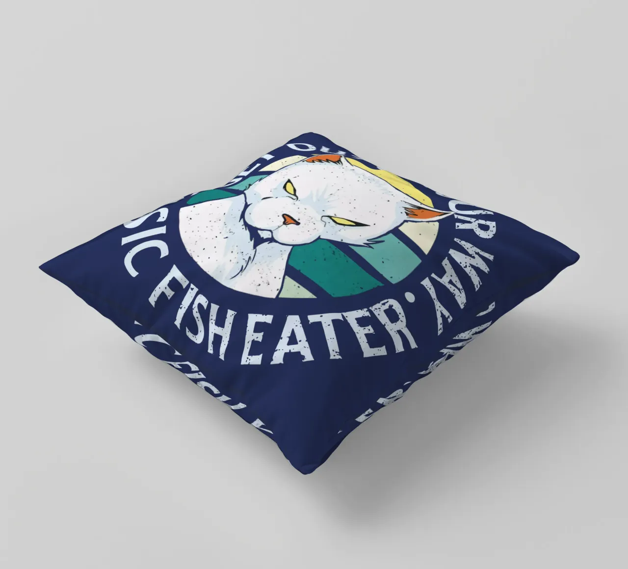 Get out of your way decorative cushion by Gunawan Rb