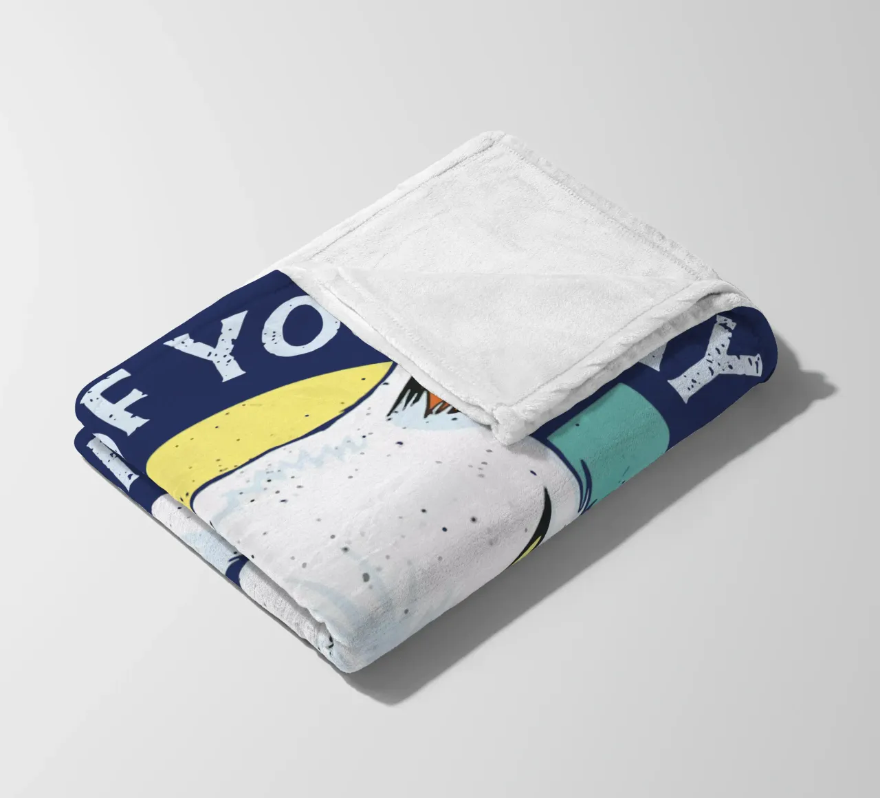 Get out of your way fleece blanket by Gunawan Rb