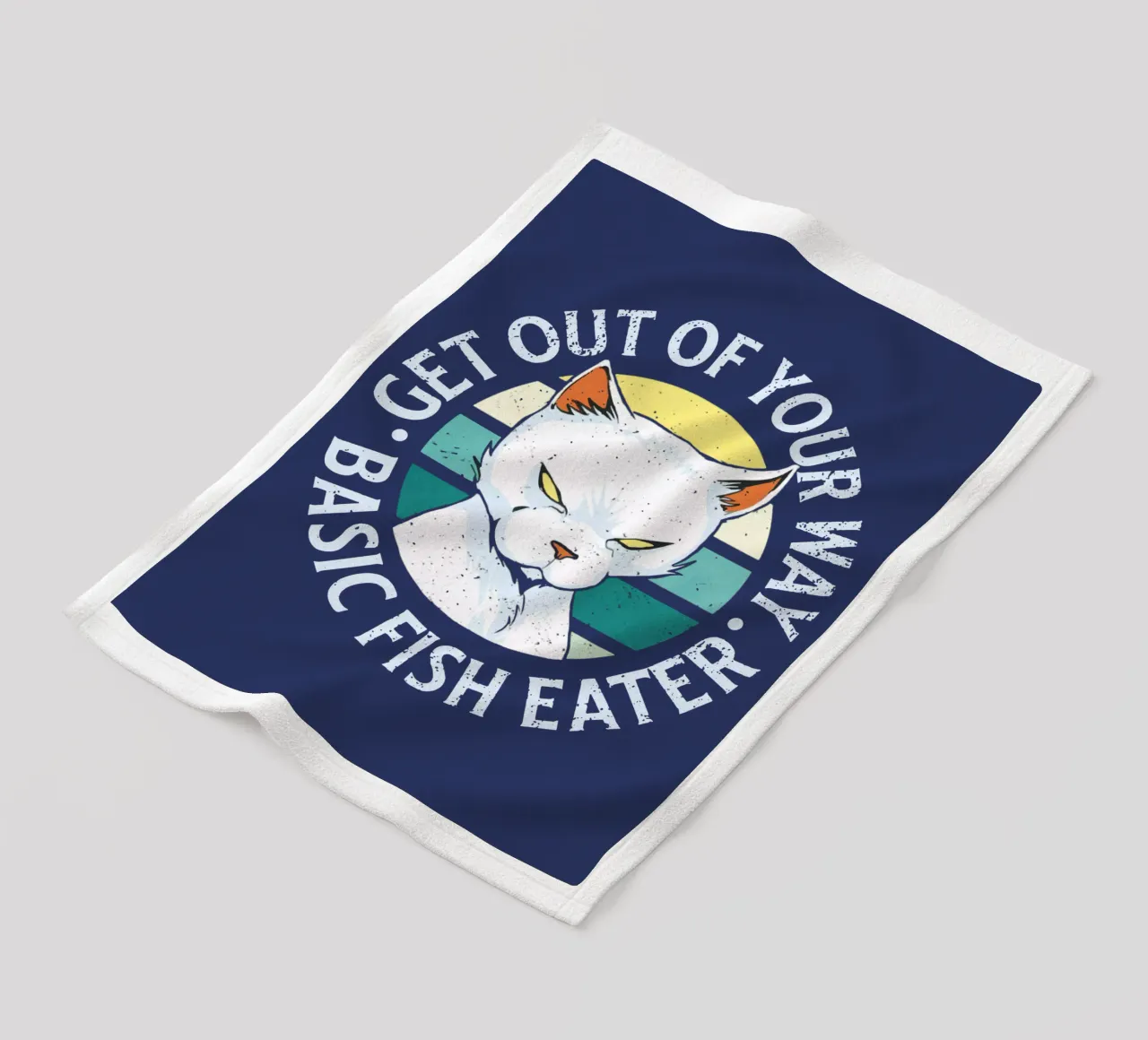 Get out of your way fleece blanket by Gunawan Rb