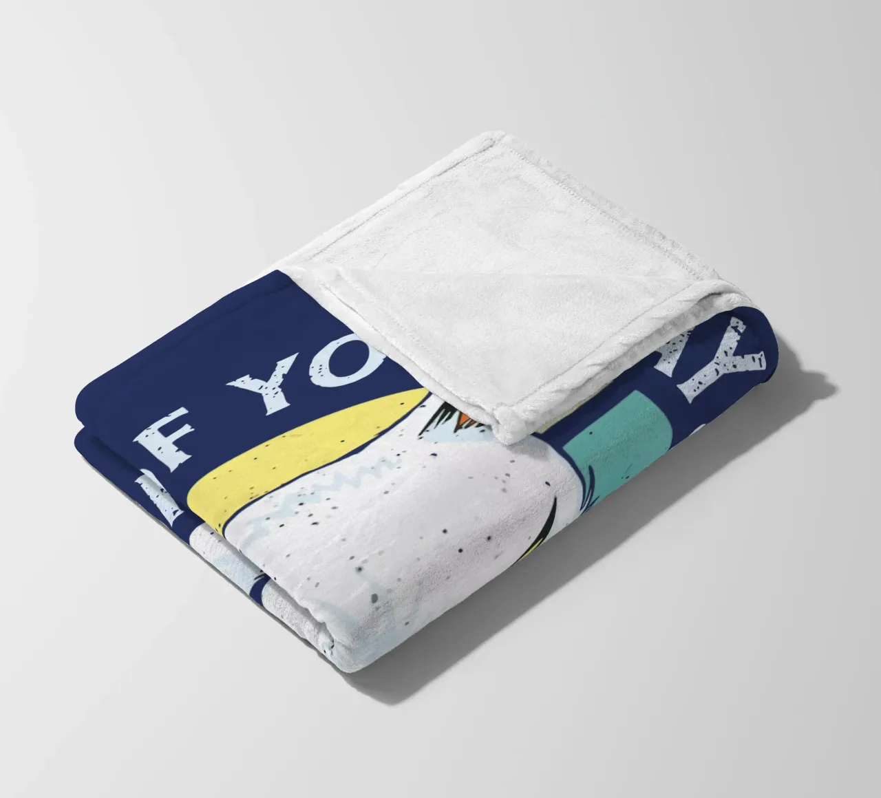 Get out of your way fleece blanket by Gunawan Rb