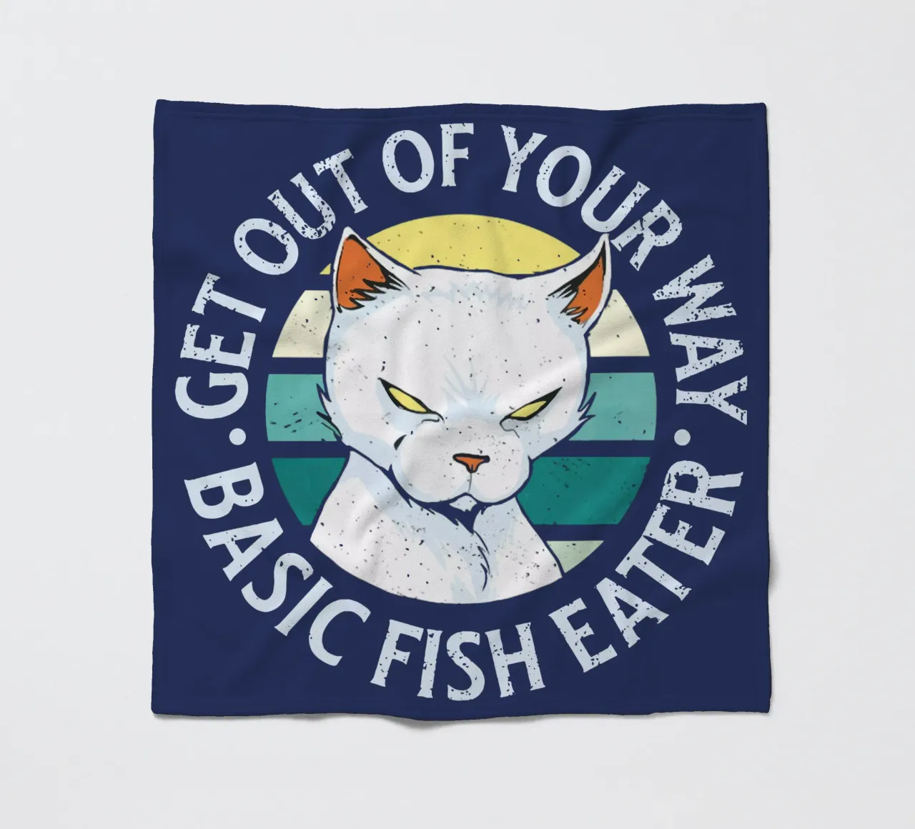 Get out of your way fleece blanket by Gunawan Rb