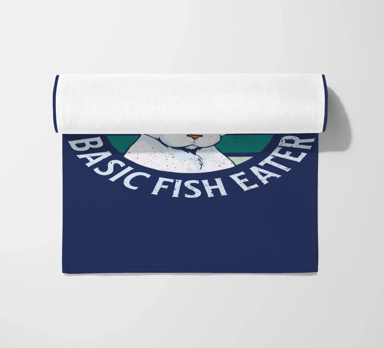 Get out of your way beach towel by Gunawan Rb