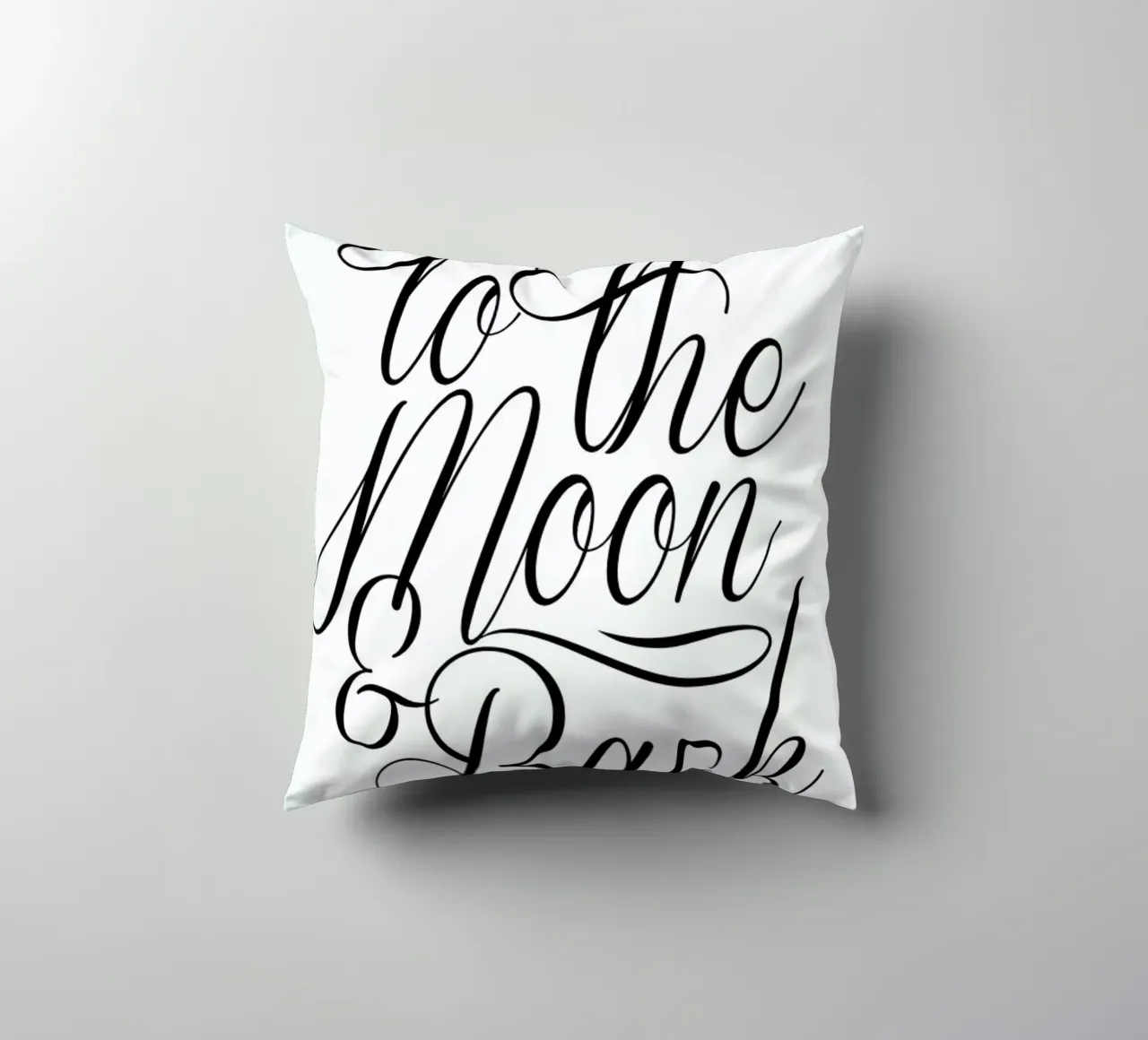 To The Moon cuscino da Honeymoon Hotel