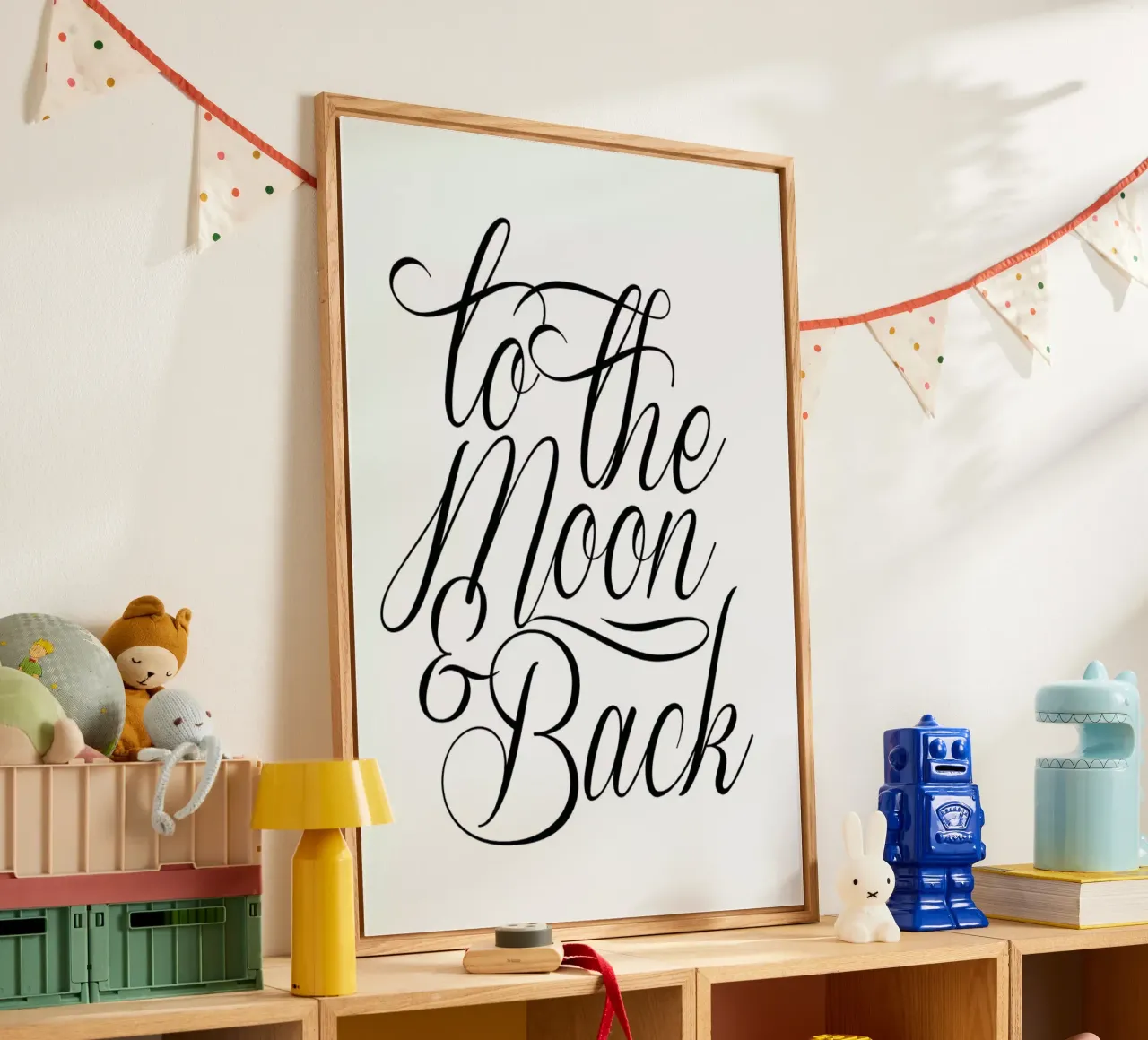 To The Moon plexiglass da Honeymoon Hotel