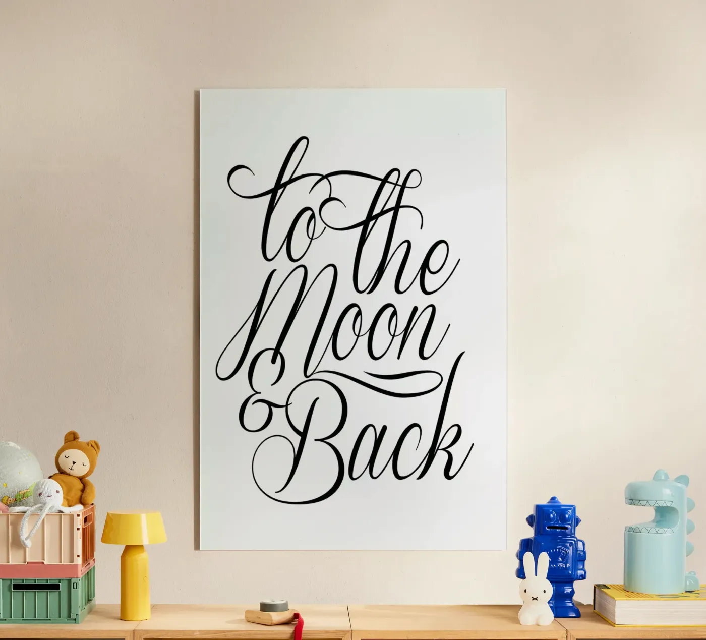 To The Moon plexiglass da Honeymoon Hotel