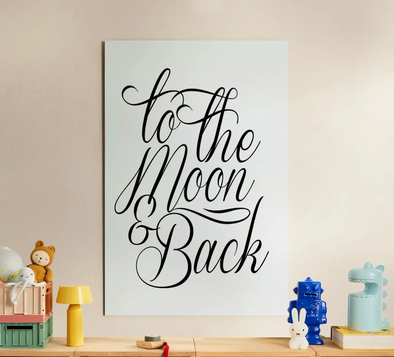 To The Moon alluminio dibond da Honeymoon Hotel