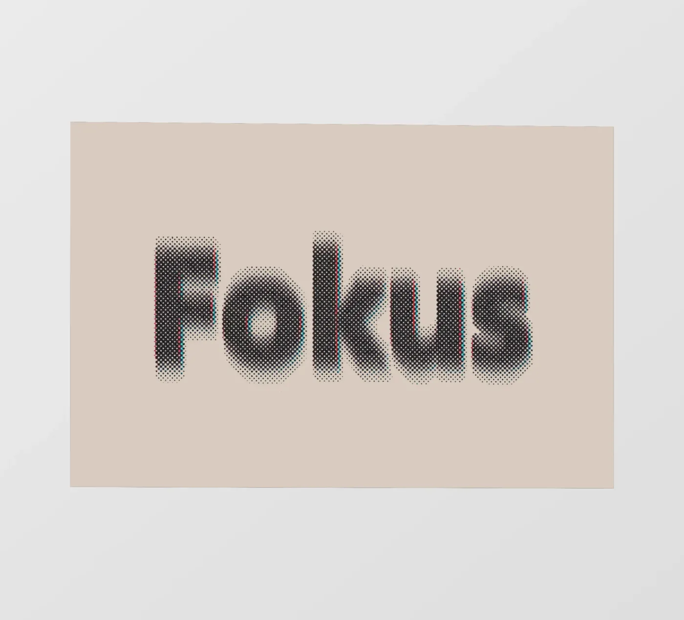 Focus backlit folie van Gunawan Rb