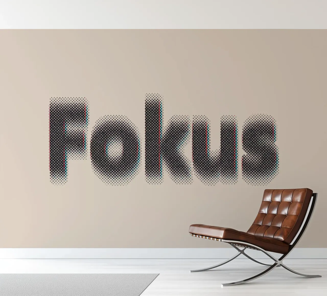 Focus fotobehang van Gunawan Rb