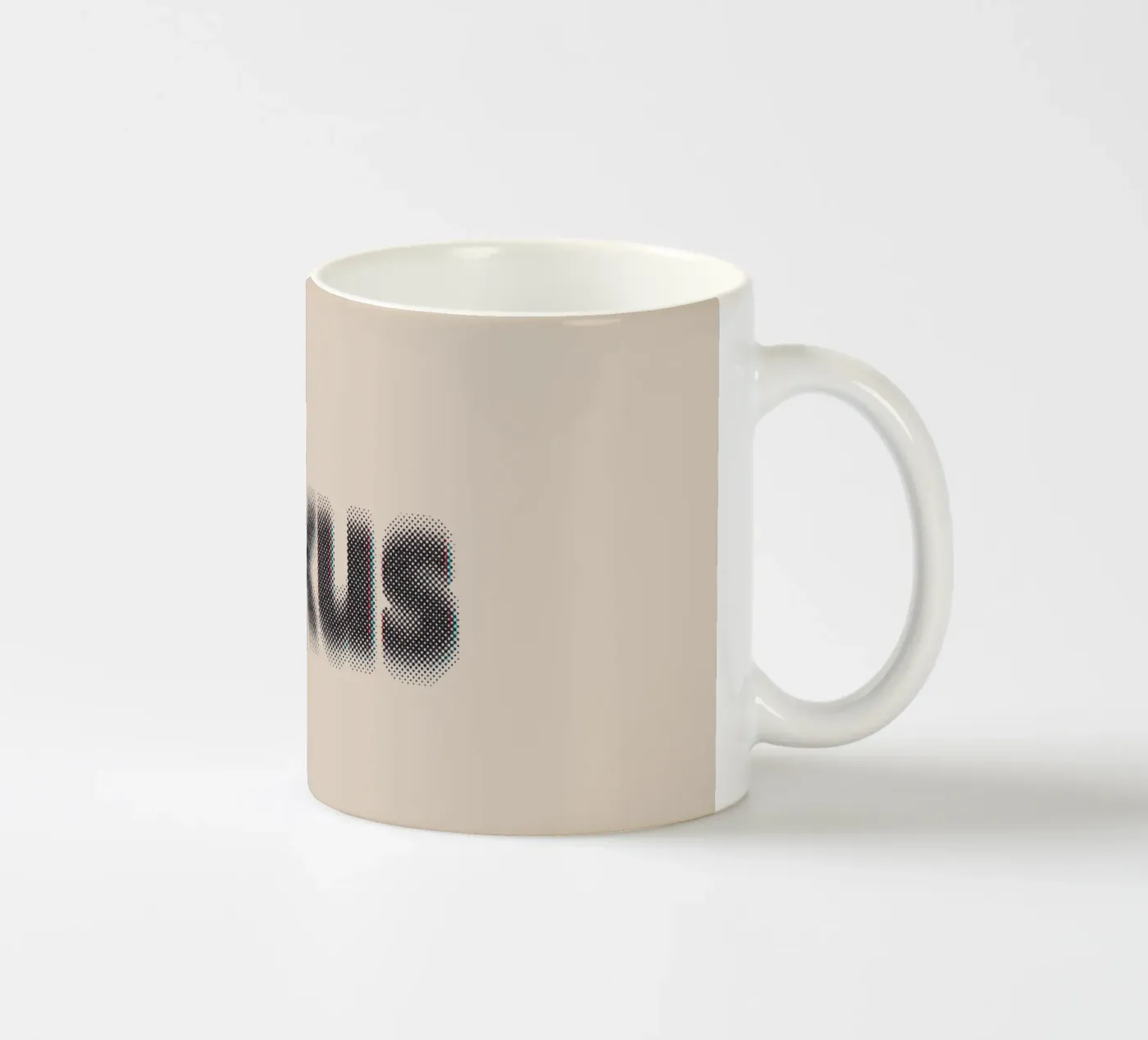 Focus tazza in ceramica da Gunawan Rb