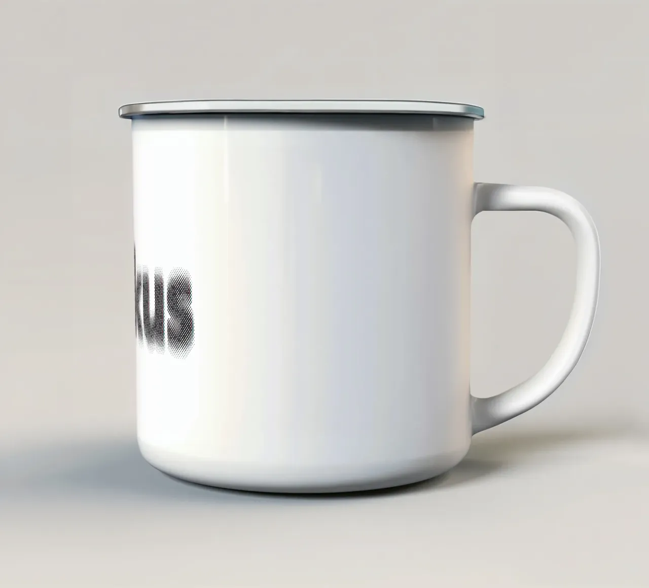 Focus tazza in smalto da Gunawan Rb