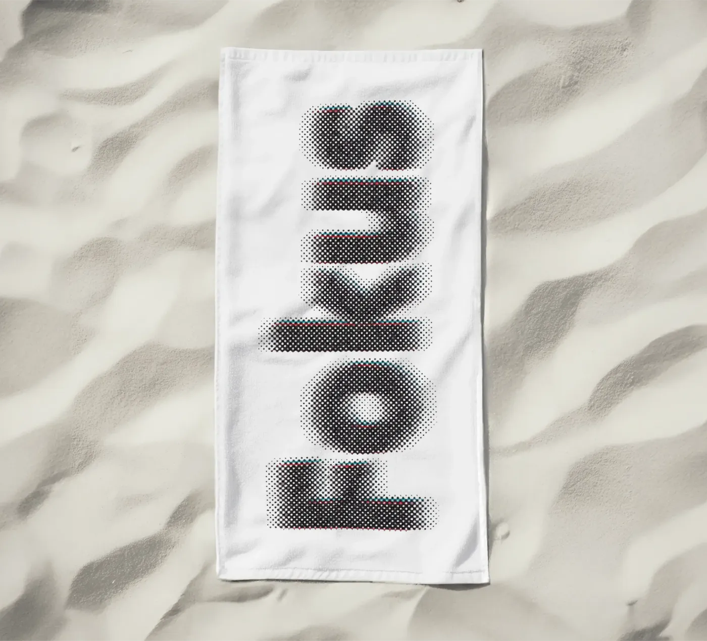 Focus Strandtuch von Gunawan Rb