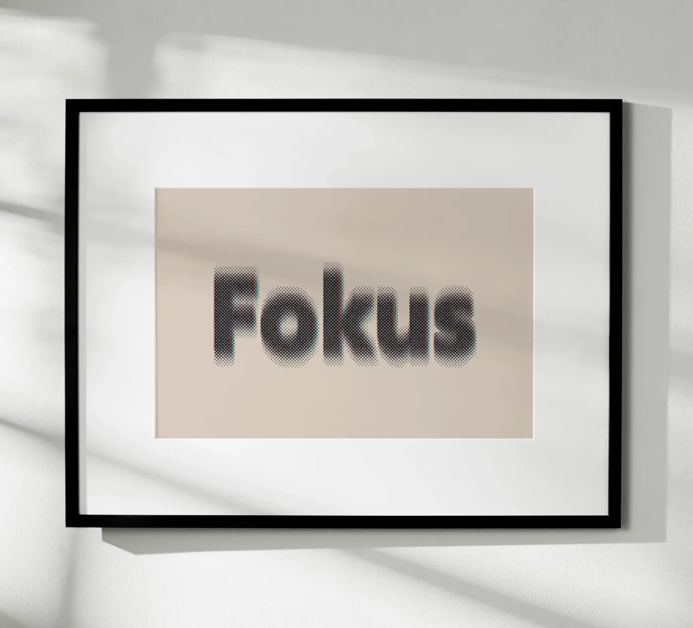 Focus Poster von Gunawan Rb