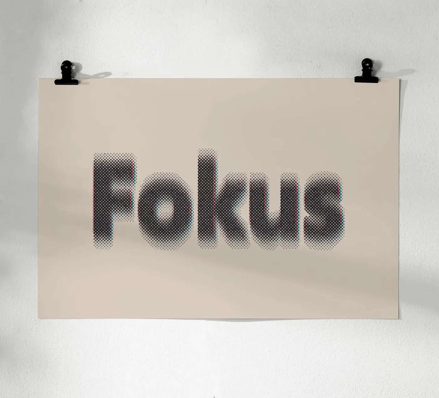 Focus Poster von Gunawan Rb