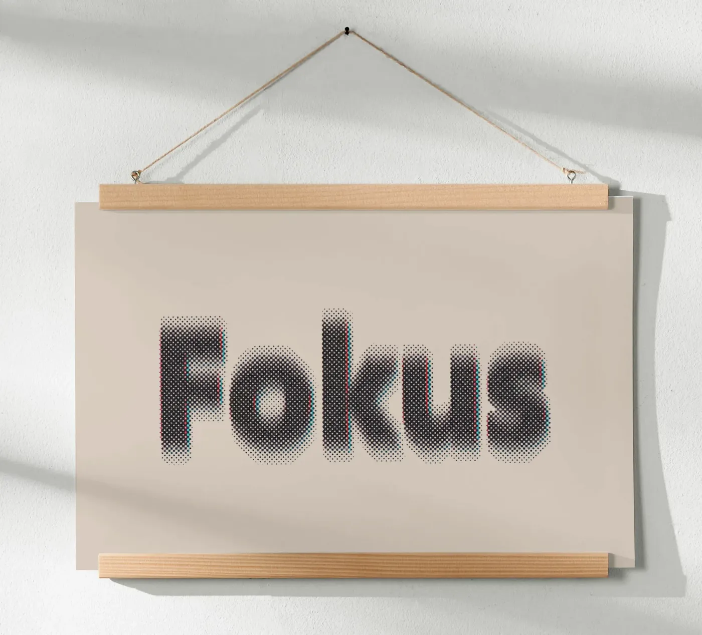 Schwerpunkt Poster von Gunawan Rb