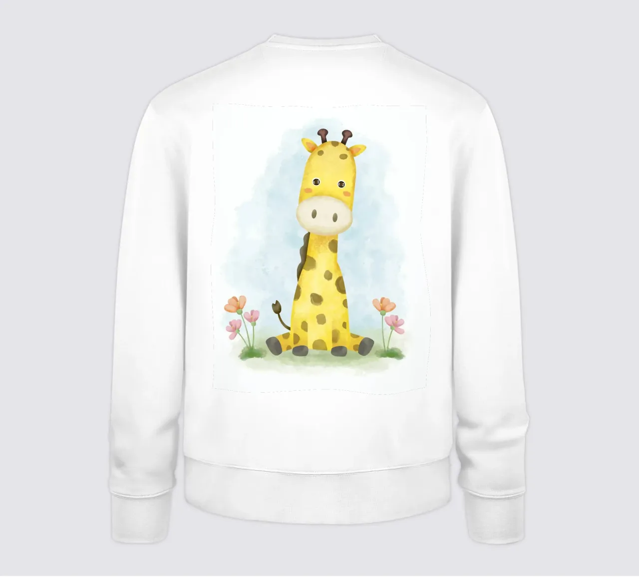 cucciolo di giraffa felpa da 🐹 BABY ART PRINTS