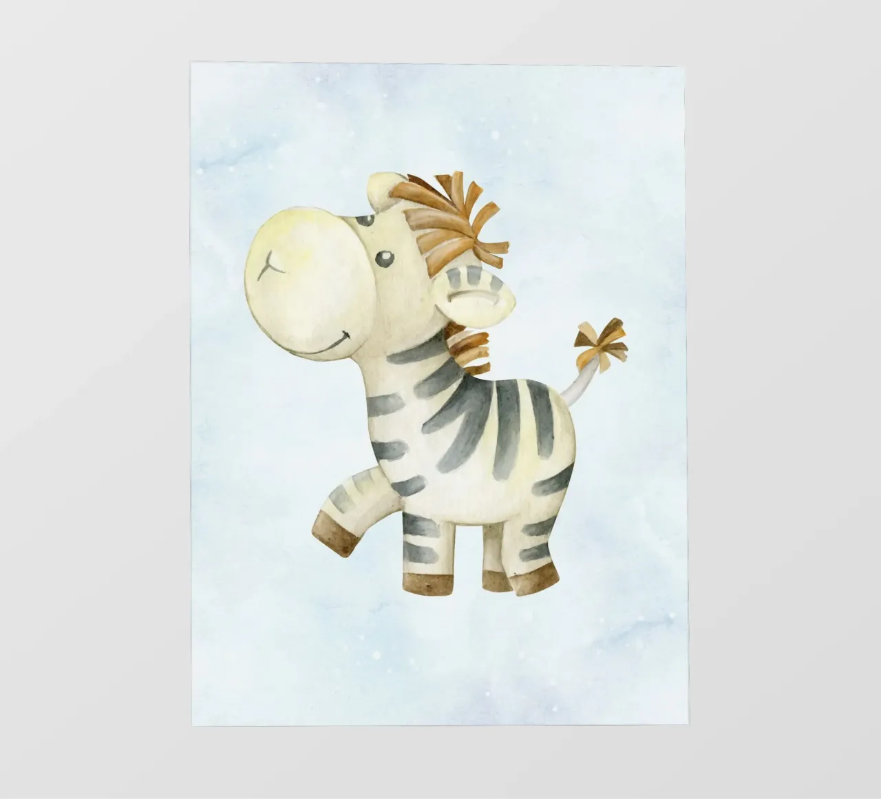 bambino zebra pellicola backlit da 🐹 BABY ART PRINTS