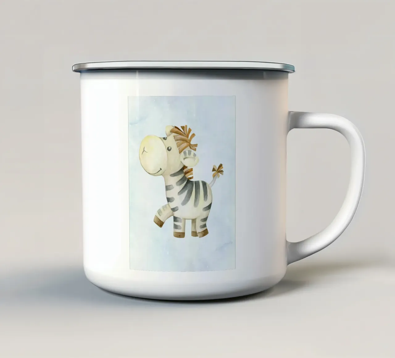 bambino zebra tazza in smalto da 🐹 BABY ART PRINTS
