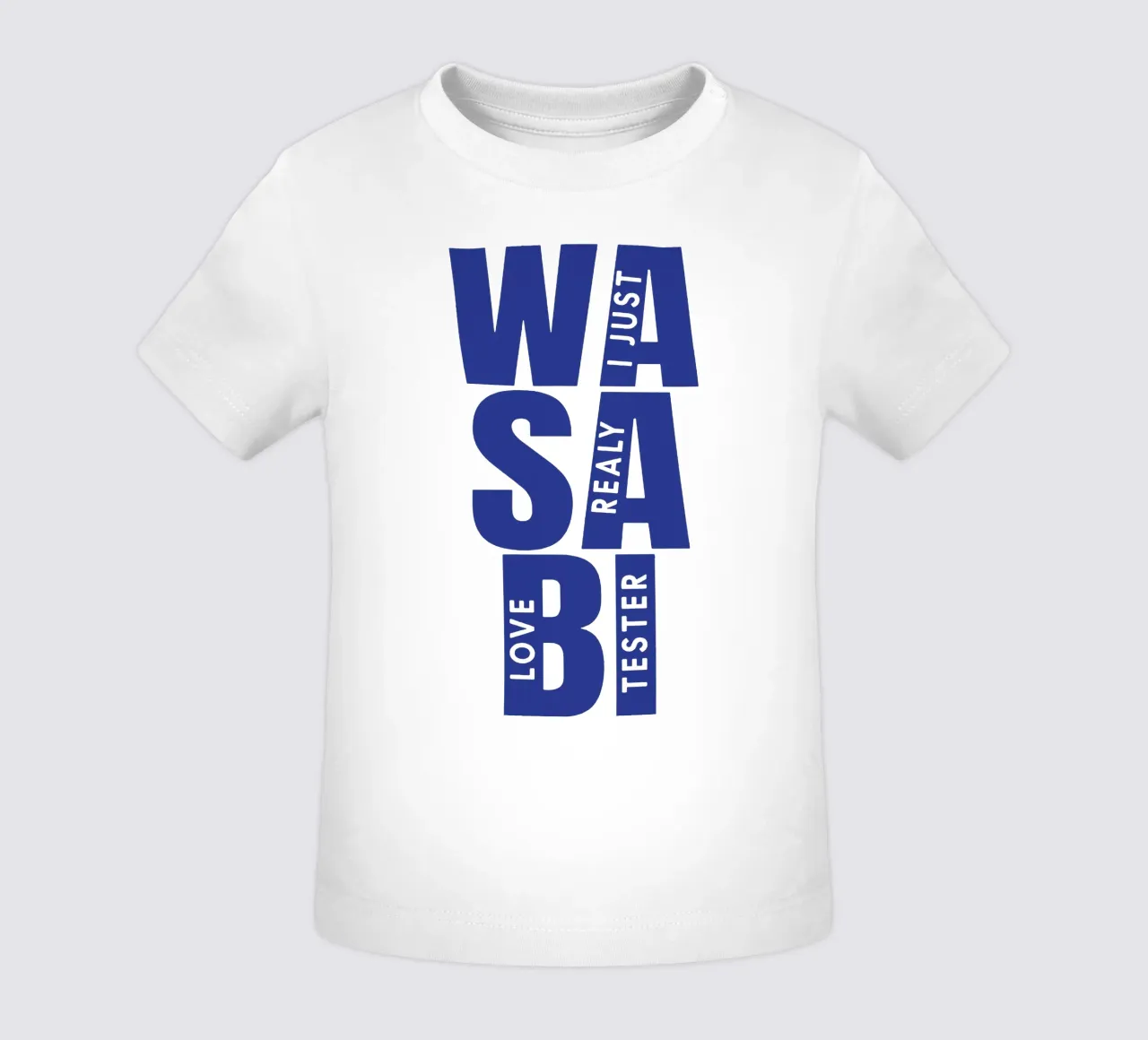 Amo davvero il Tester Wasabi maglietta neonato da Gunawan Rb