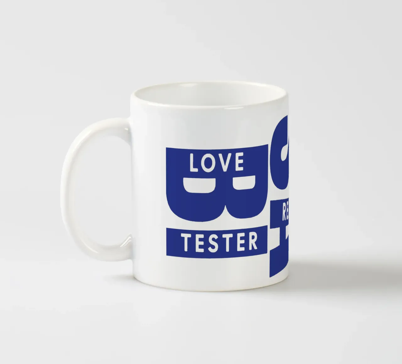Amo davvero il Tester Wasabi tazza in ceramica da Gunawan Rb