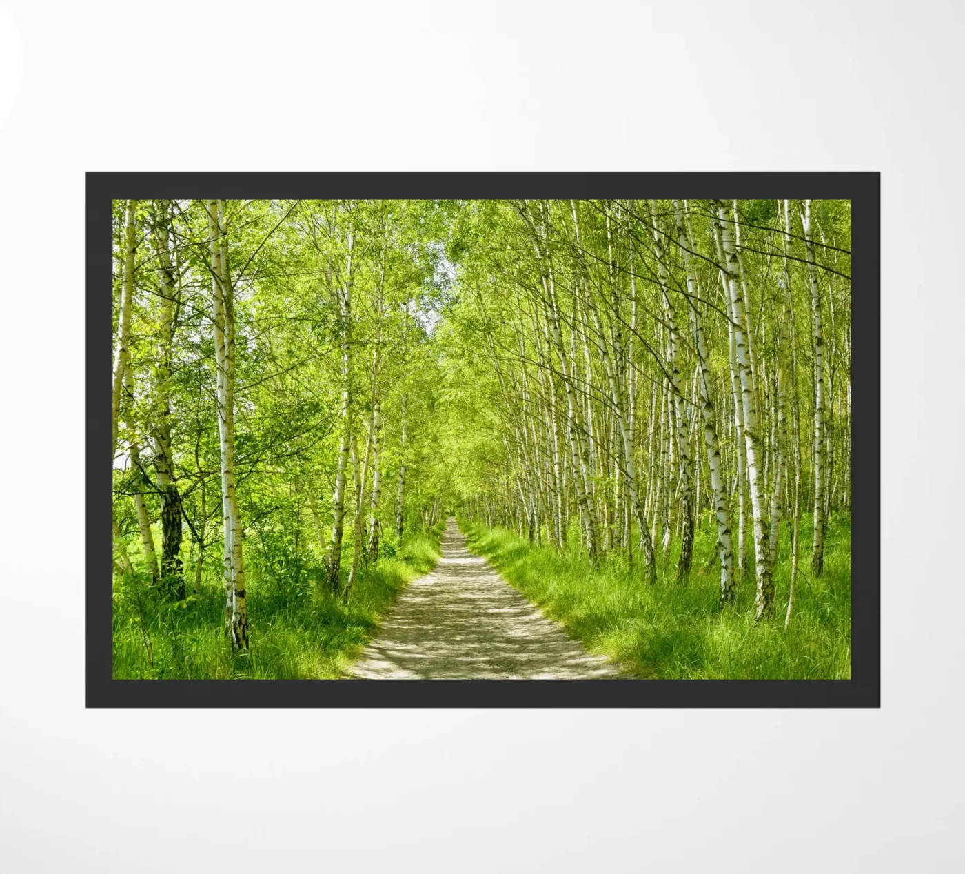 Birch forest doormat by Atteloi