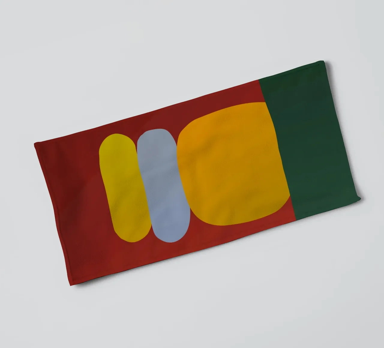 Balanced Shapes #1 asciugamano da bagno da My Tiny Home