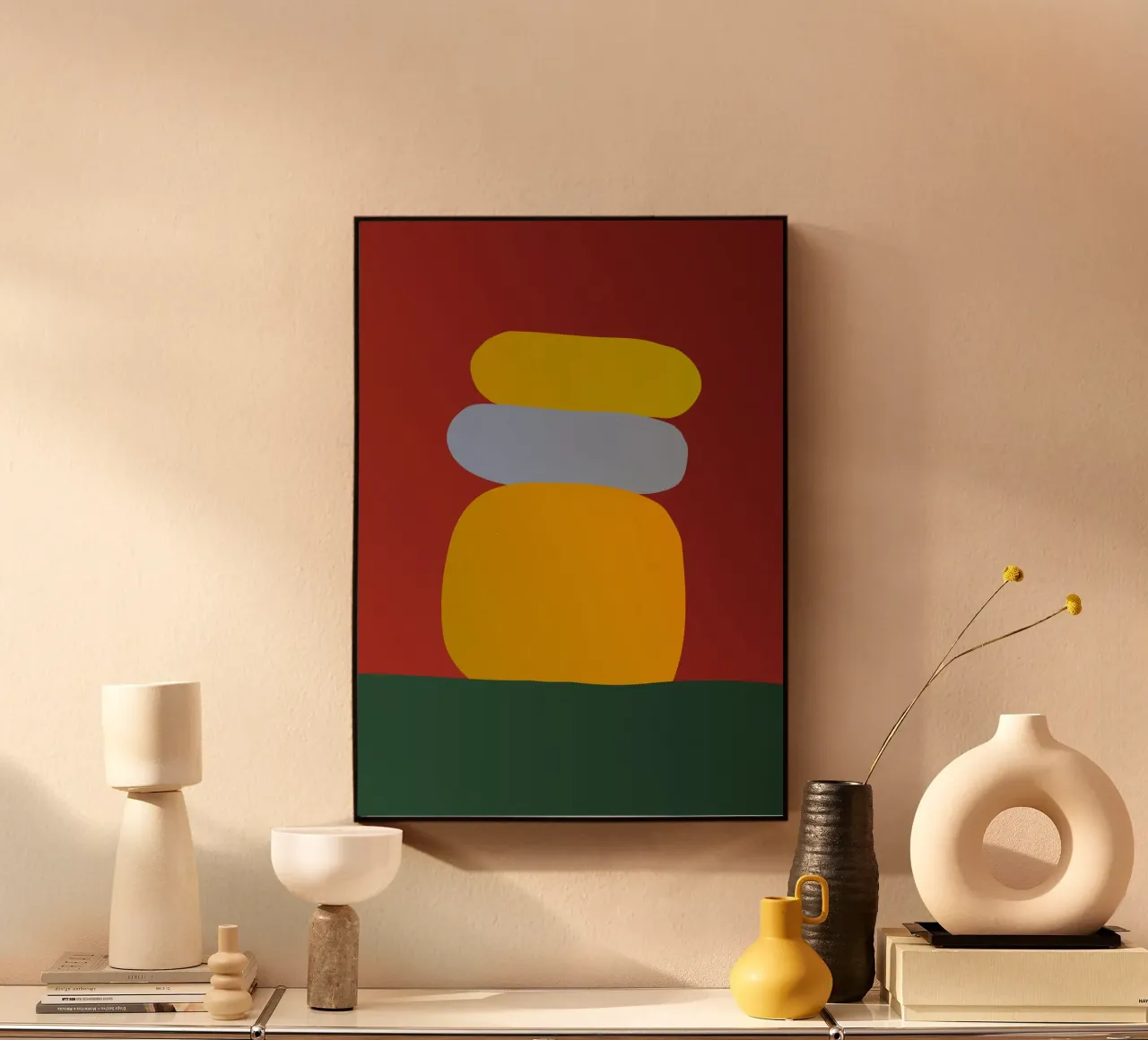 Balanced Shapes #1 alluminio dibond da My Tiny Home