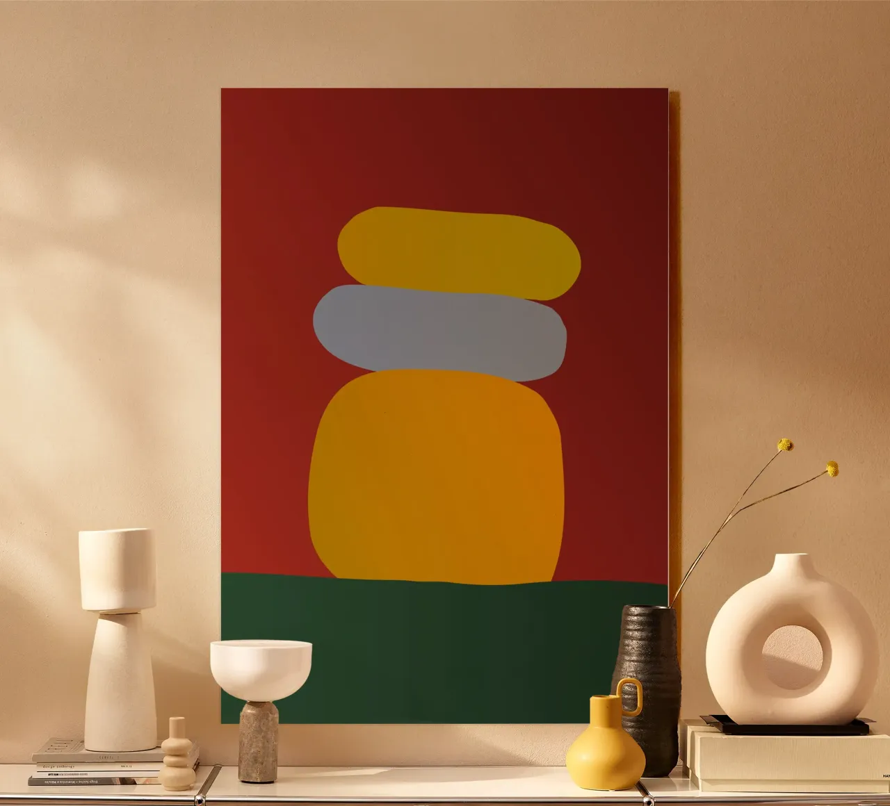 Balanced Shapes #1 alluminio dibond da My Tiny Home