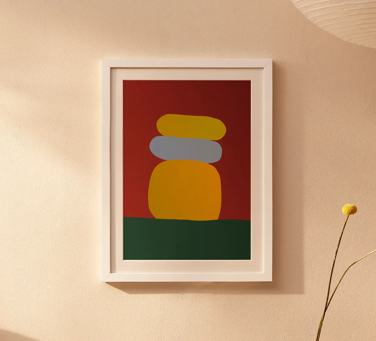 Balanced Shapes #1 carta hahnemühle da My Tiny Home