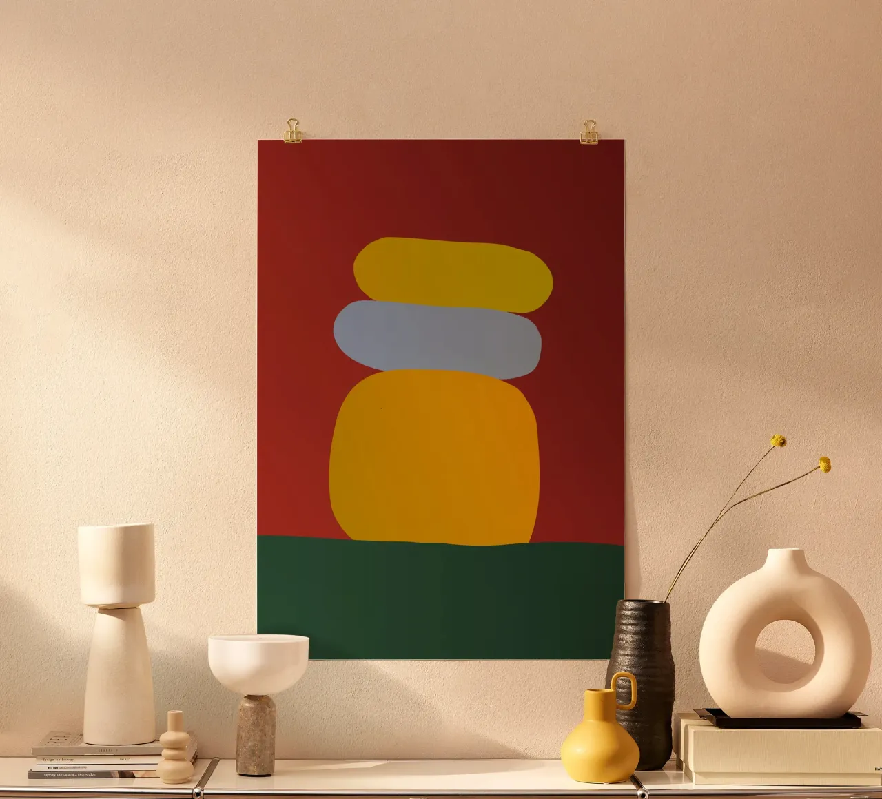 Balanced Shapes #1 carta hahnemühle da My Tiny Home