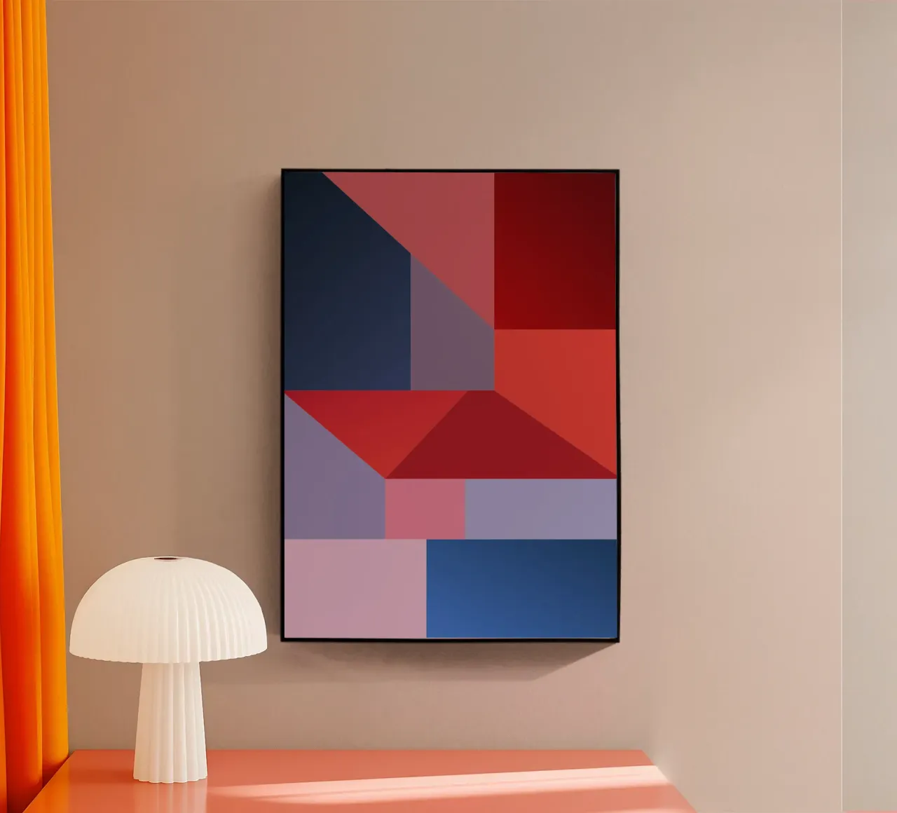 Chromatic Geometry #1 plexiglass da My Tiny Home