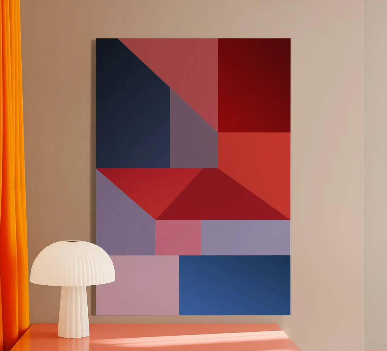 Chromatic Geometry #1 plexiglass da My Tiny Home