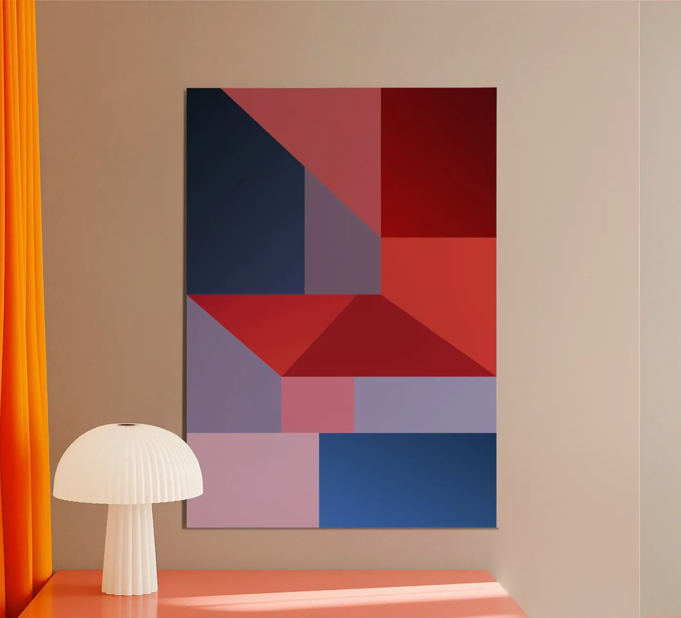 Chromatic Geometry #1 Poster von My Tiny Home