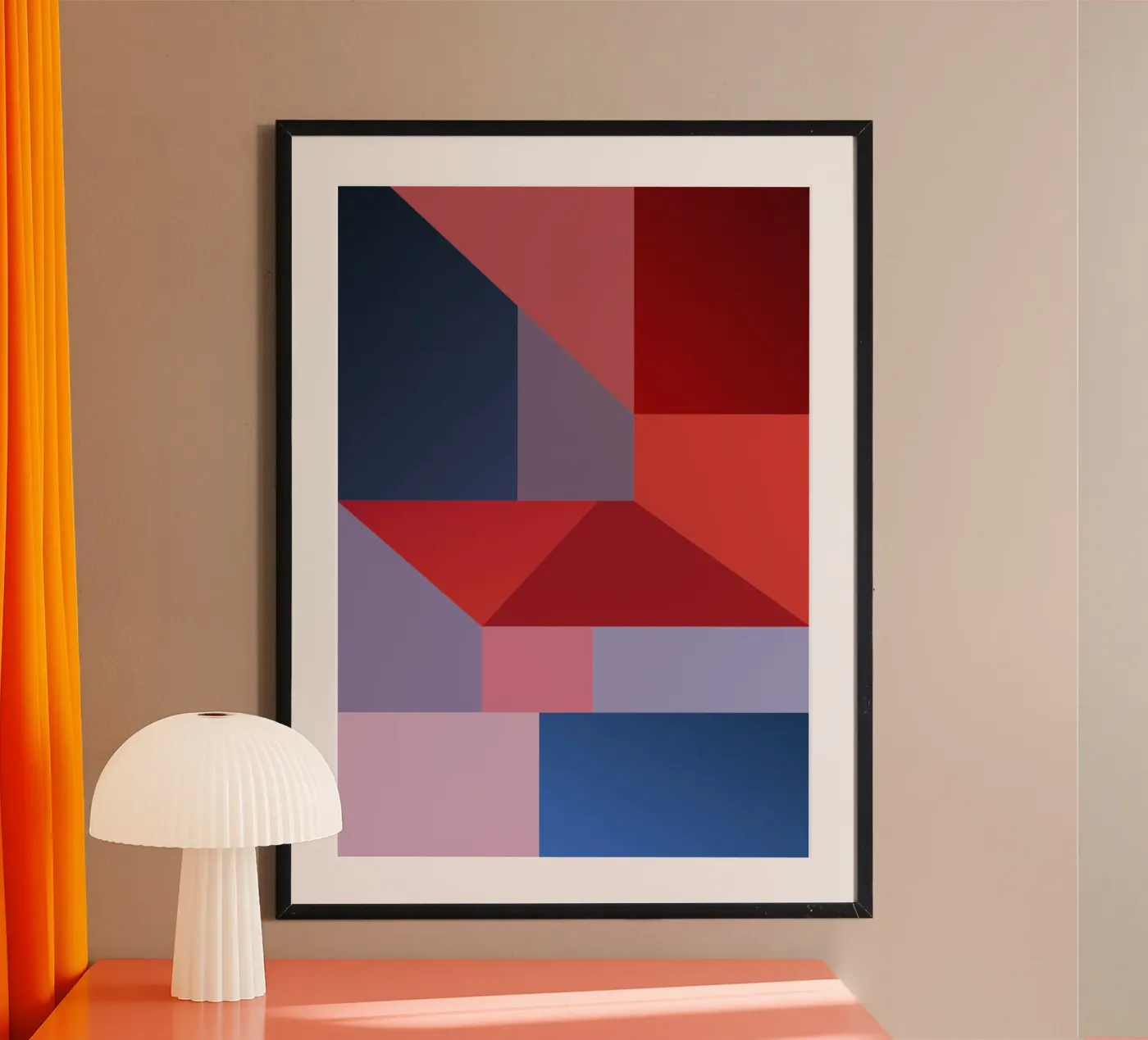 Chromatic Geometry #1 Poster von My Tiny Home