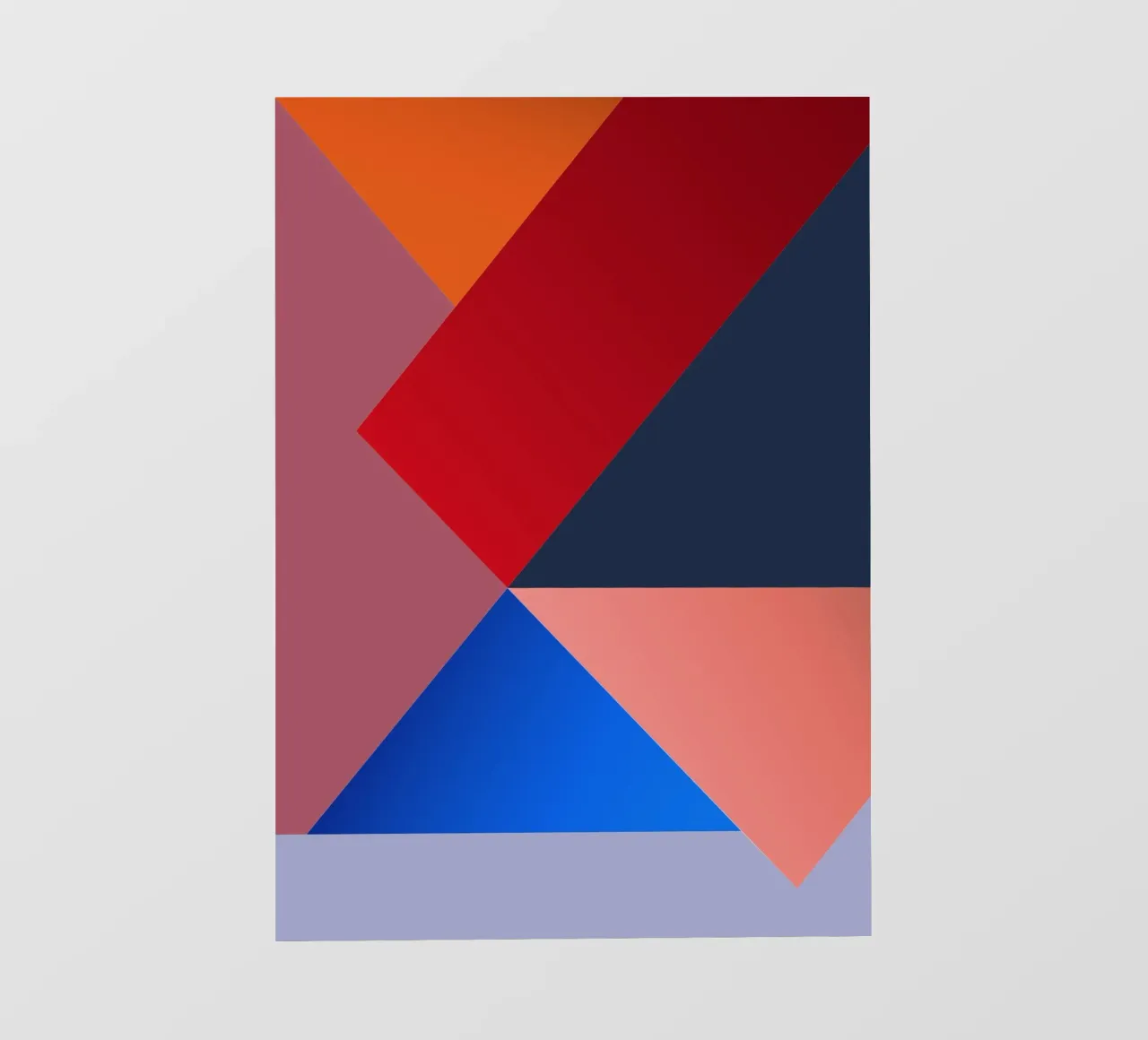 Chromatic Geometry #3 pellicola backlit da My Tiny Home