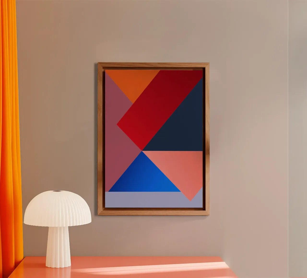 Chromatic Geometry #3 alluminio dibond da My Tiny Home